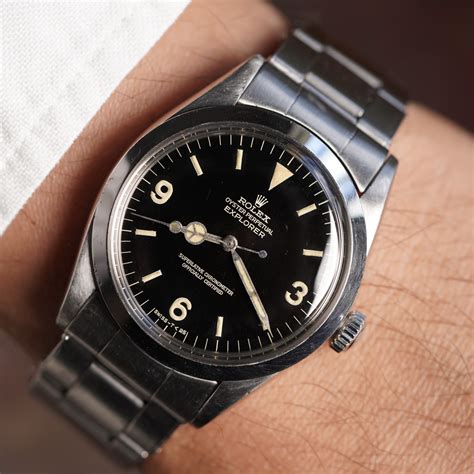 1960s rolex slinger dial|Rolex explorer 1016 reference.